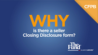 Why is there a seller Closing Disclosure form?